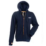 NEW hoodie navy adult rits authentic