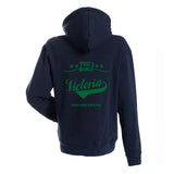 NEW hoodie navy adult rits the o&o