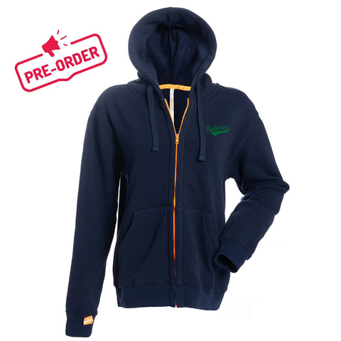 NEW hoodie navy adult rits the o&o